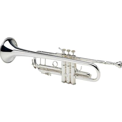 Bach 180S37 Stradivarius Series Professional Bb Trumpet Silver image 3