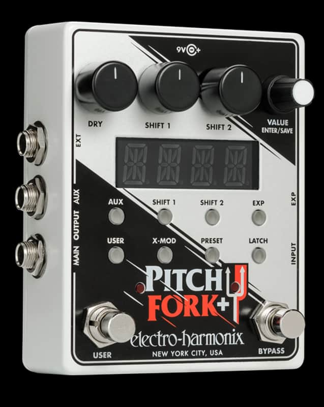 Electro-Harmonix Pitch Fork PLUS + Polyphonic Pitch Shifter *Free Shipping in the USA* image 1