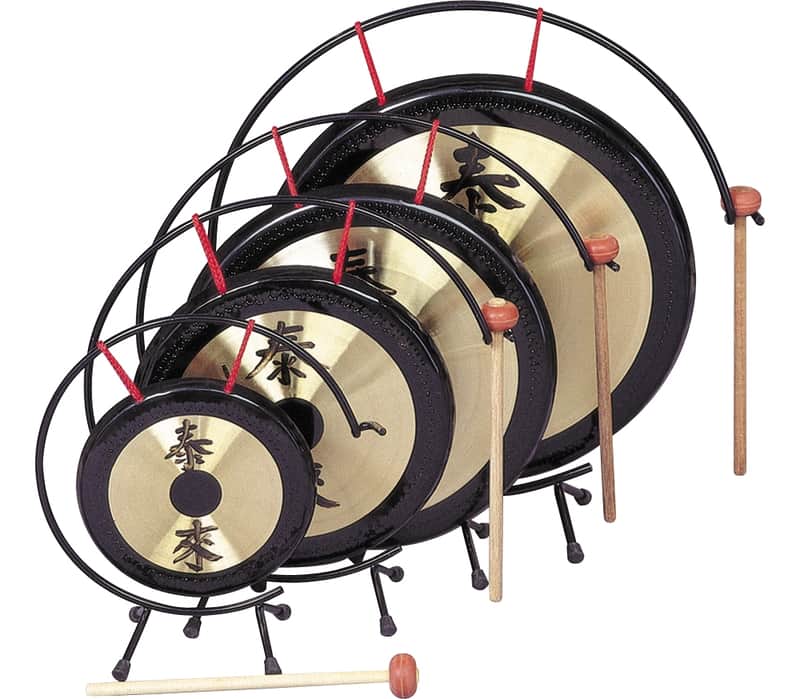 Rhythm Band RB1070 Oriental Table Gong - 7" image 1