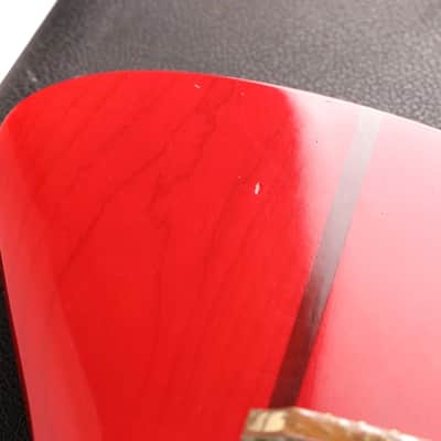 1982 B.C. Rich Mockingbird Left-Handed Cherry Red image 9