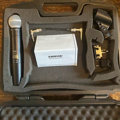 Shure SLX24 / SM58-H5 / Sennheiser EW 300 IEM - 2010s - Black image 4