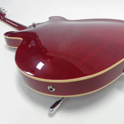 Hagstrom Tremar Viking Deluxe 2023 - Cherry Red image 10