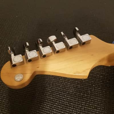 Fender Standard Stratocaster HSS 2006 60th Anniversary Midnight Wine Red Humbucker Maple Neck MIM image 13