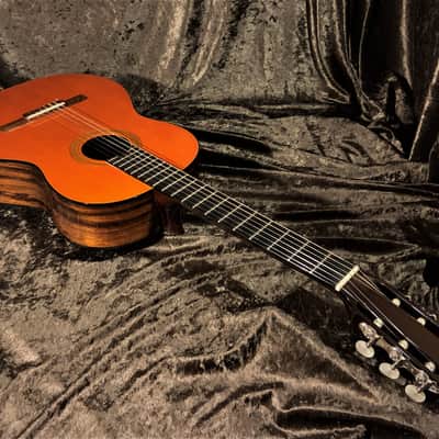 Guild Mark 4 1980 Westerly Built Figured Rosewood Classical Guitar One Owner Excellent Condition image 8