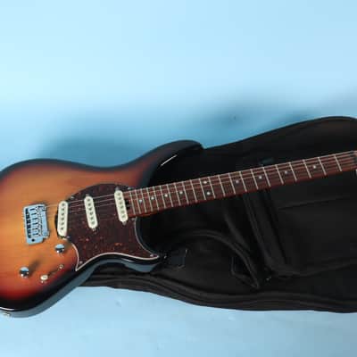 2004 Modulus Graphite Genesis G1T Sunburst USA Made Electric Guitar image 2