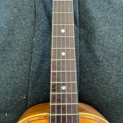 Lovely Lyon & Healy spruce top, oak-bodied parlor guitar circa 1908 image 4