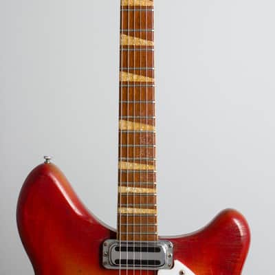 Rickenbacker  Model 360 Thinline Hollow Body Electric Guitar (1967), ser. #GB-572, original silver Tolex hard shell case. image 8