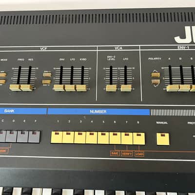 Roland Jupiter 6 61-Key Synthesizer with Europa Mod VGC, Plays Great image 8