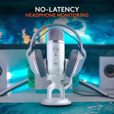 Blue Yeti Professional USB Recording Microphone - Silver In Box image 3
