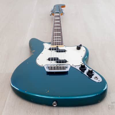 1966 Fender Electric XII Vintage 12-String Guitar Lake Placid Blue, 100% Original w/ Case image 11