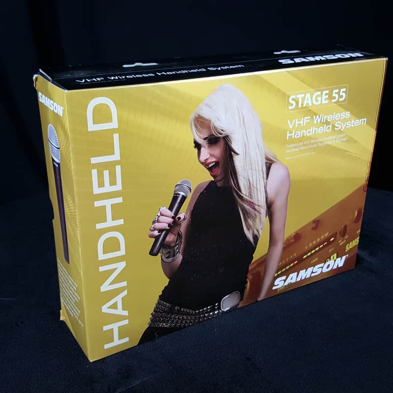 Samson Stage 55 True Diversity Wireless Handheld Mic System - Channel 1 image 1