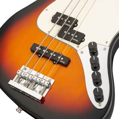 Sadowsky MetroExpress 21-Fret Hybrid P/J Bass, Roasted Maple Fingerboard, 4-String - Tobacco Sunburst Transparent High Polish image 5