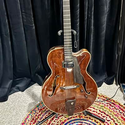 Eastman AR680CE John Pisano Signature Archtop Hollowbody image 2