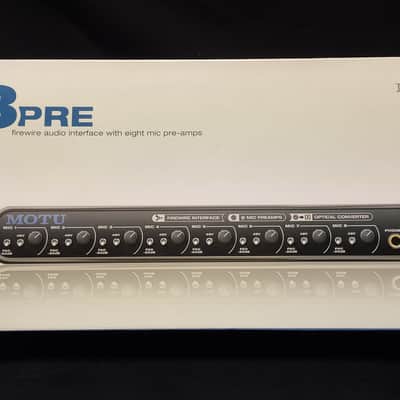 MOTU 8Pre Firewire Audio Interface | Reverb