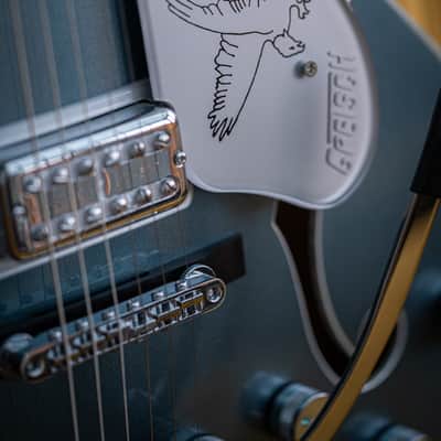 2023 Gretsch G6136T-140 140th Anniversary Double Platinum Falcon (DEMO VIDEO) image 11