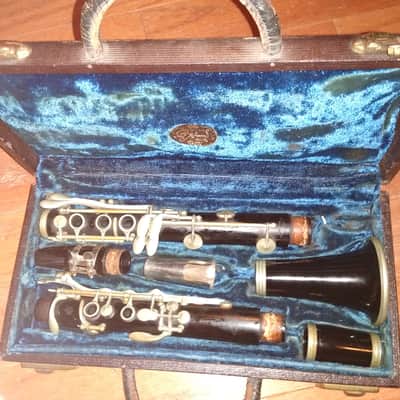 Rene Duval Wood Soprano Clarinet Wood, Italy, Intermediate level, Good Condition image 1