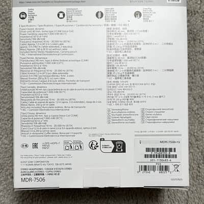 Sony MDR-7506 Studio Headphones image 2