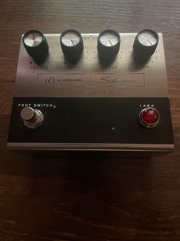 Jackson Audio 1484 Twin Twelve Pedal 2022 - Present - Silver / Black image 1