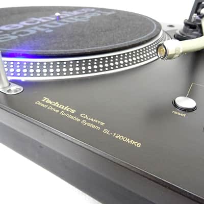 Technics SL-1200MK6 MK6 D/D Pro DJ Turntable w/ Original Box #2 Sl-1210 Nice image 5