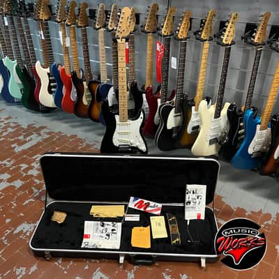 Fender Stratocaster American Standard Black 1991 image 11