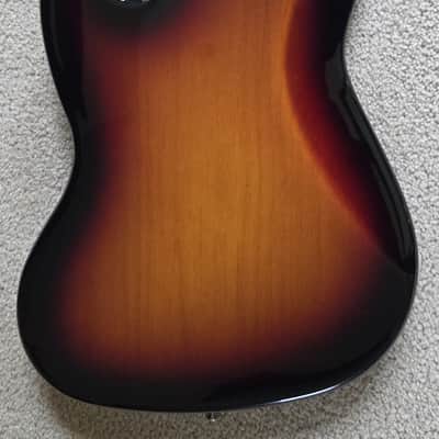 Fender American Performer Jazz Bass Guitar, 3-Color Sunburst, New Gig Bag image 7