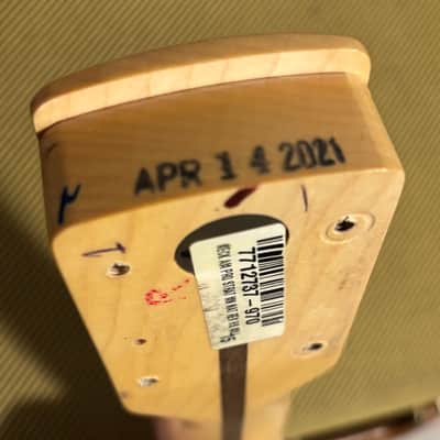 Fender American Professional Stratocaster Reverse Headstock Neck 2021 - Maple image 5