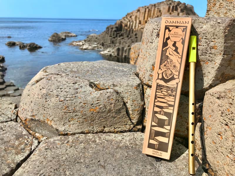 The Dannan Giant's Causeway Brass Whistle in D - Gráinne Green image 1