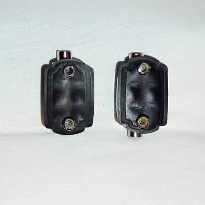 TAMA PICCOLO SNARE DRUM LUGS PAIR - CHROME - FREE SHIP TO C-USA! image 3