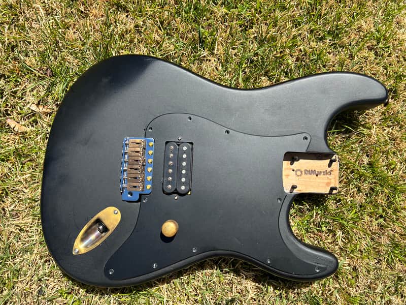 80’s Dimarzio “Kit” Strat body made by Chavel w Tone Zone image 1