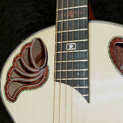 Maegen Wells-Lame Horse Collaboration Cosette Acoustic Flat Top Guitar with free Lame Horse Ukulele image 5