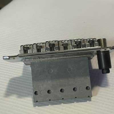 2000's Jackson Dinky Guitars JT-580LP Lefty Left Handed Chrome Licensed Floyd Rose Tremolo Guitar Bridge & Arm image 10