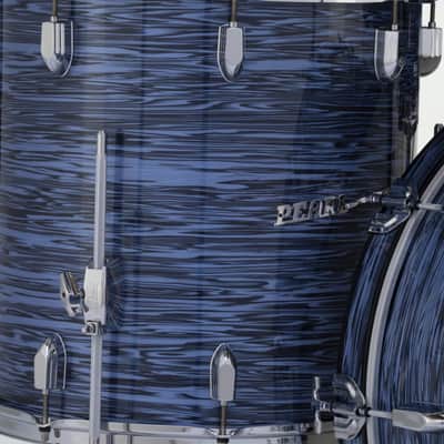 Pearl President Series Deluxe 14x14" Ocean Ripple Floor Tom Drum w/Legs Wrap #767 | NEW Authorized Dealer image 1