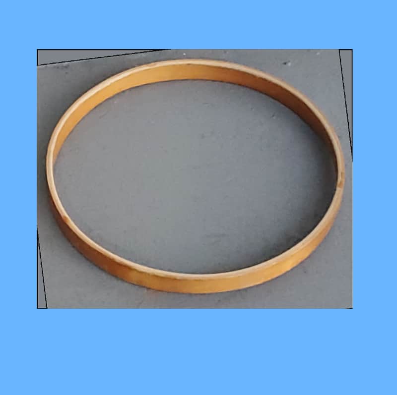 Vintage Ludwig 13" WOOD HOOP Original 1920s 1930s 1940s 1950s 1960s SNARE or TOM image 1