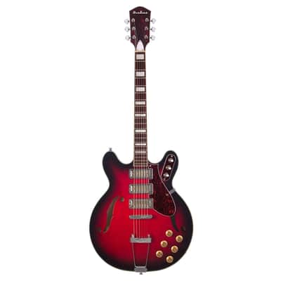 Airline Guitars H77 Vintage Redburst image 7