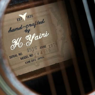 Super RARE Vintage Top Range Yairi YW-1200 1974 + H/Case + Pro Setup image 1