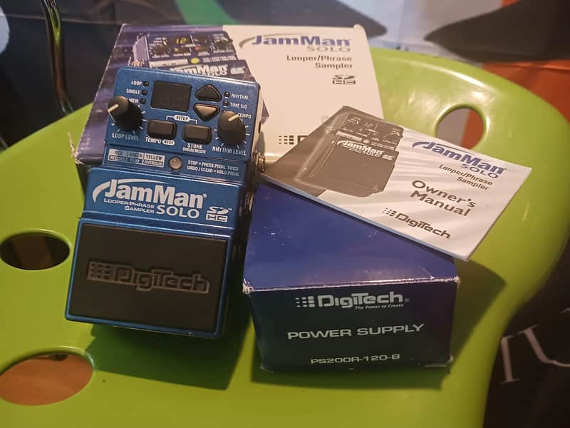 DigiTech JamMan Solo SDHC 2010s - Blue image 1