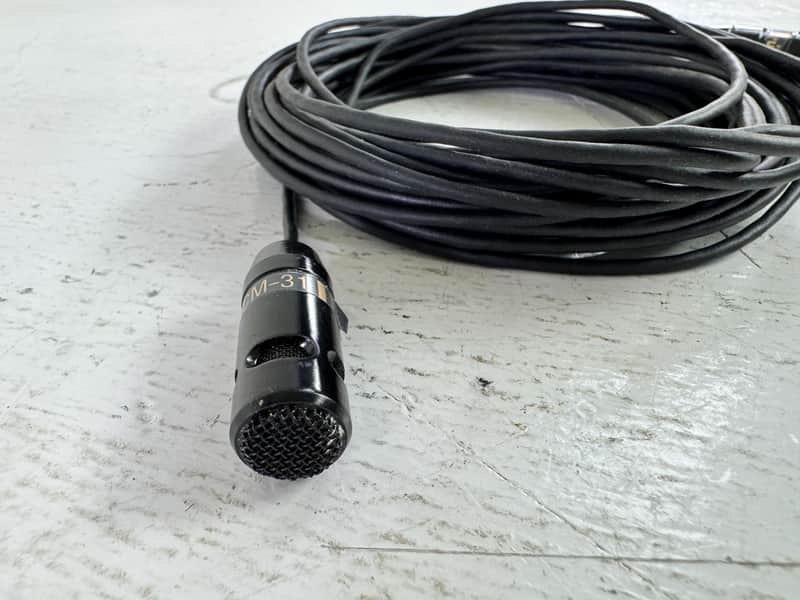 Crown CM-31 Minature Condenser Hanging Microphone with XLR Adapter/Transformer image 1
