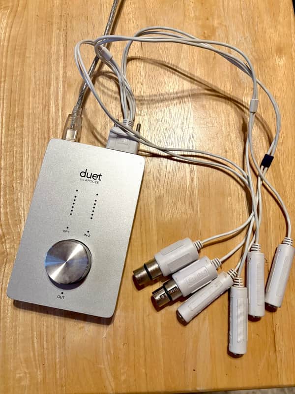 Apogee Duet Firewire Audio Interface and Breakout Cable image 1