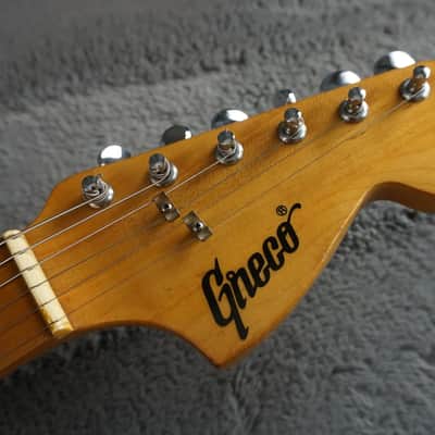 Greco S-Style Electric Guitar MIJ Matsumoku Japan w/ Gig Bag – Repaired Body Cracks image 8