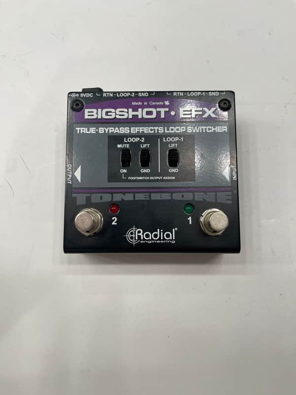 Radial Engineering Bigshot EFX V2 True Bypass Effects Loop Switcher Guitar Pedal image 1