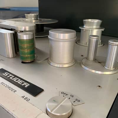 Studer A80 16 track Analog Multitrack 2" Tape Machine with Remote image 8