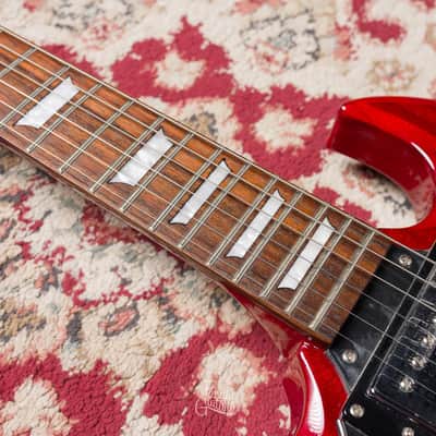 Epiphone SG G-400 Left-handed - Cherry #DW06091842 Second Hand image 8
