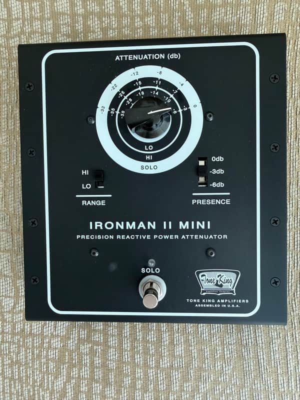 Tone King Ironman II Mini 30-Watt Power Attenuator 2016 - Present - Black image 1