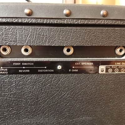 Roland JC-60 Jazz Chorus 60-Watt 1x12" Guitar Combo 1975 - 1995 - Black image 5