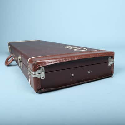 Quest Vintage Hardshell Electric Mini Guitar Case Brown Tolex image 8
