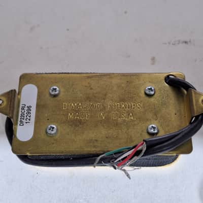 DiMarzio DP220CRU D Activator F-Spaced Bridge Humbucker 2010s - Cream image 2