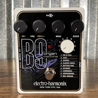 Electro-Harmonix EHX B9 Organ Machine Synth Guitar Effect Pedal image 2