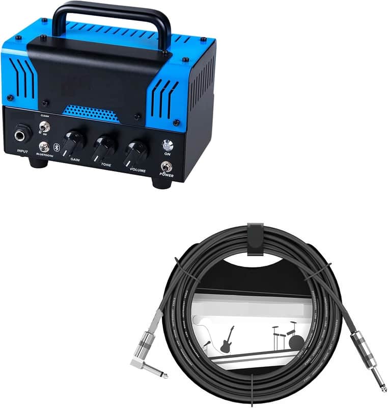 Head Bundle with CM-12 Mono Instrument Cable Straight-to-Right Angle