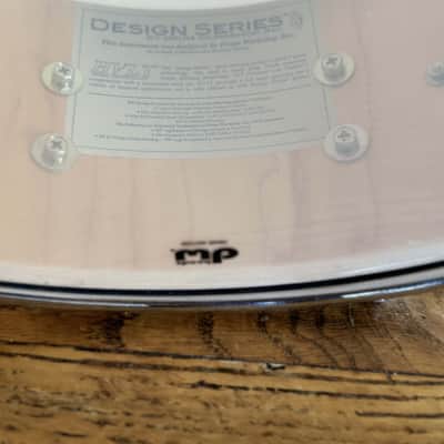 DW Design Series 5.5x14" Maple Snare Drum - Black Satin image 7