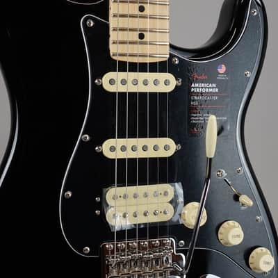 Fender American Performer Stratocaster HSS, Maple Fingerboard - Black (Used) image 4
